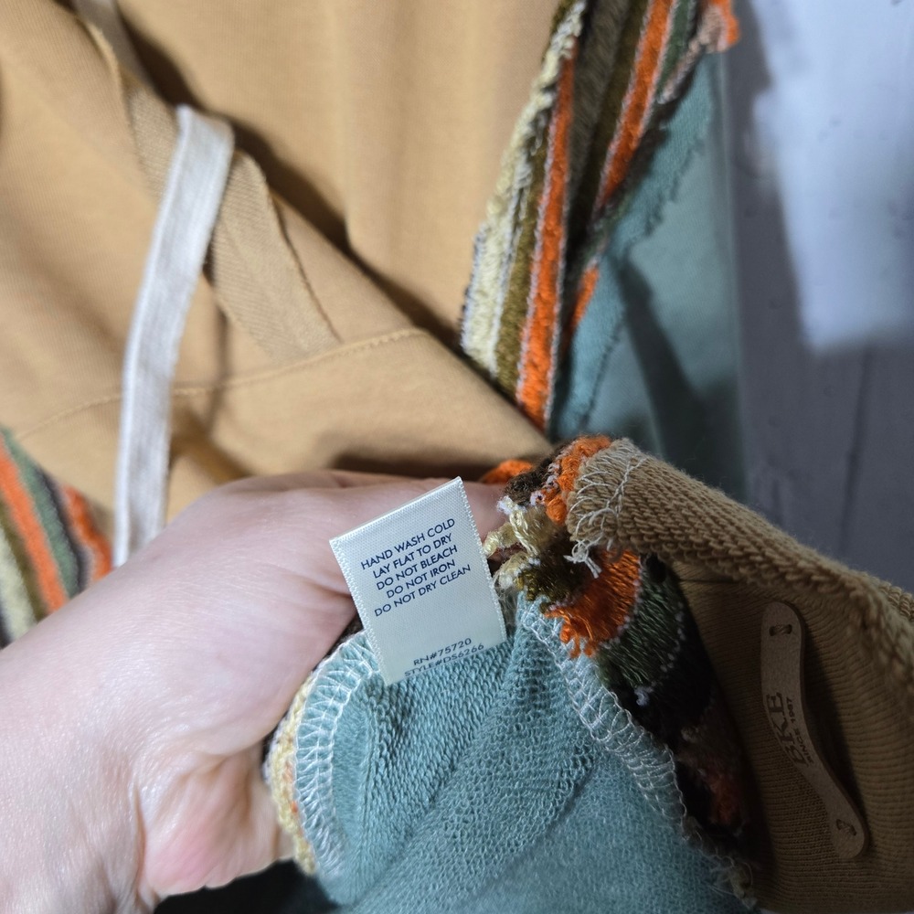 BKE Colorblock Patchwork Deconstructed Pullover H… - image 9